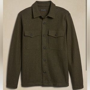 Men’s olive green shacket